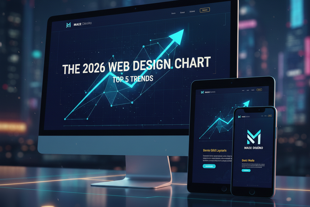 The 2026 Web Design Chart: Top 5 Trends to Skyrocket Your Online Presence